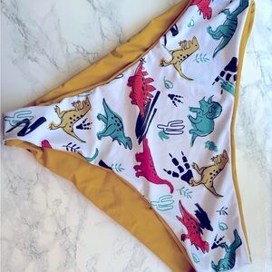 🛍️ Dinosaur Print Bikini Bottom